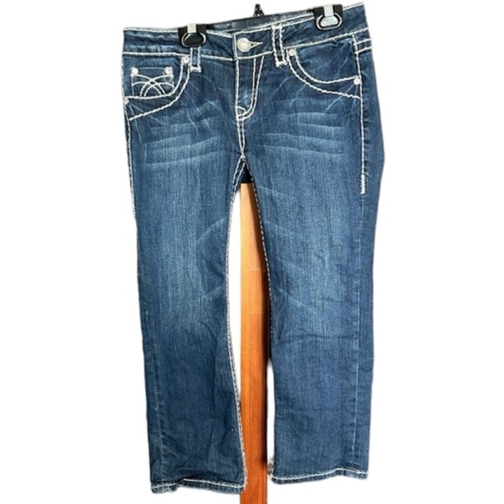 L.A Idol Jean Capris Size 7